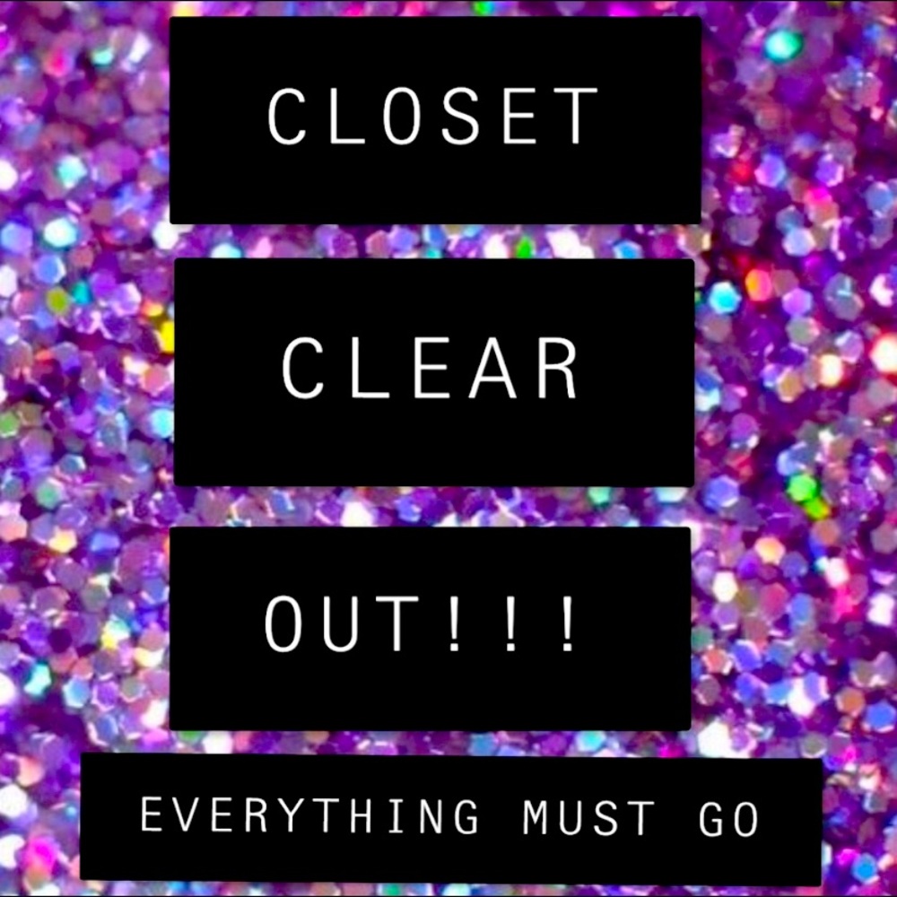 SPRING CLEAR OUT!!!